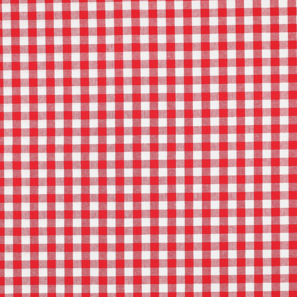 Poplin - red plaid