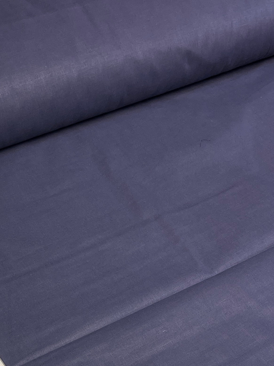100% Cotton fabric - asphalt blue-lilac 125 g/m²