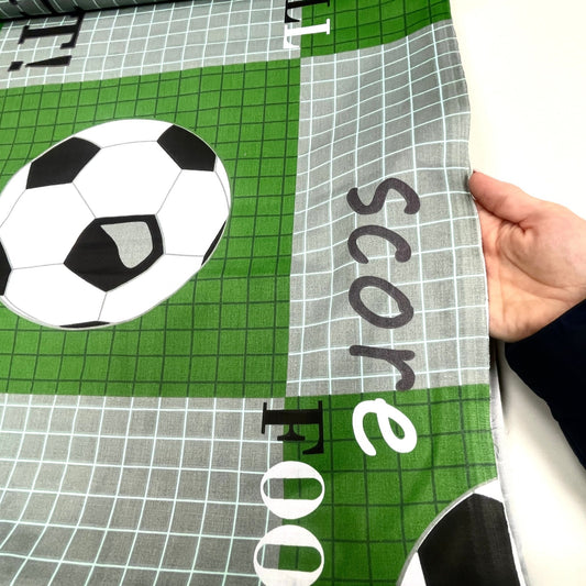 100% cotton fabric-football 130 g/m²