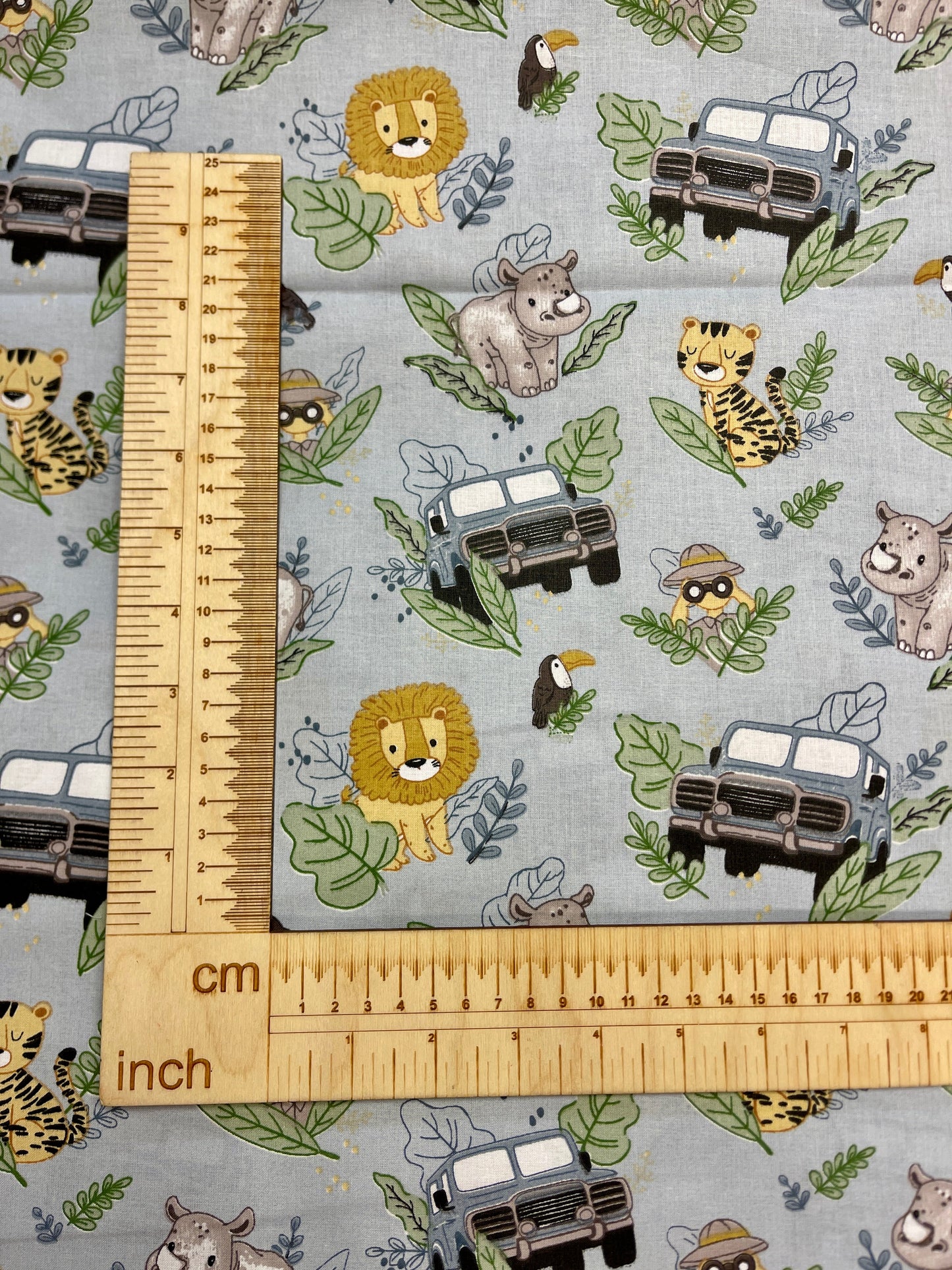 Tissu 100 % coton - expédition Safari 125 g/m²