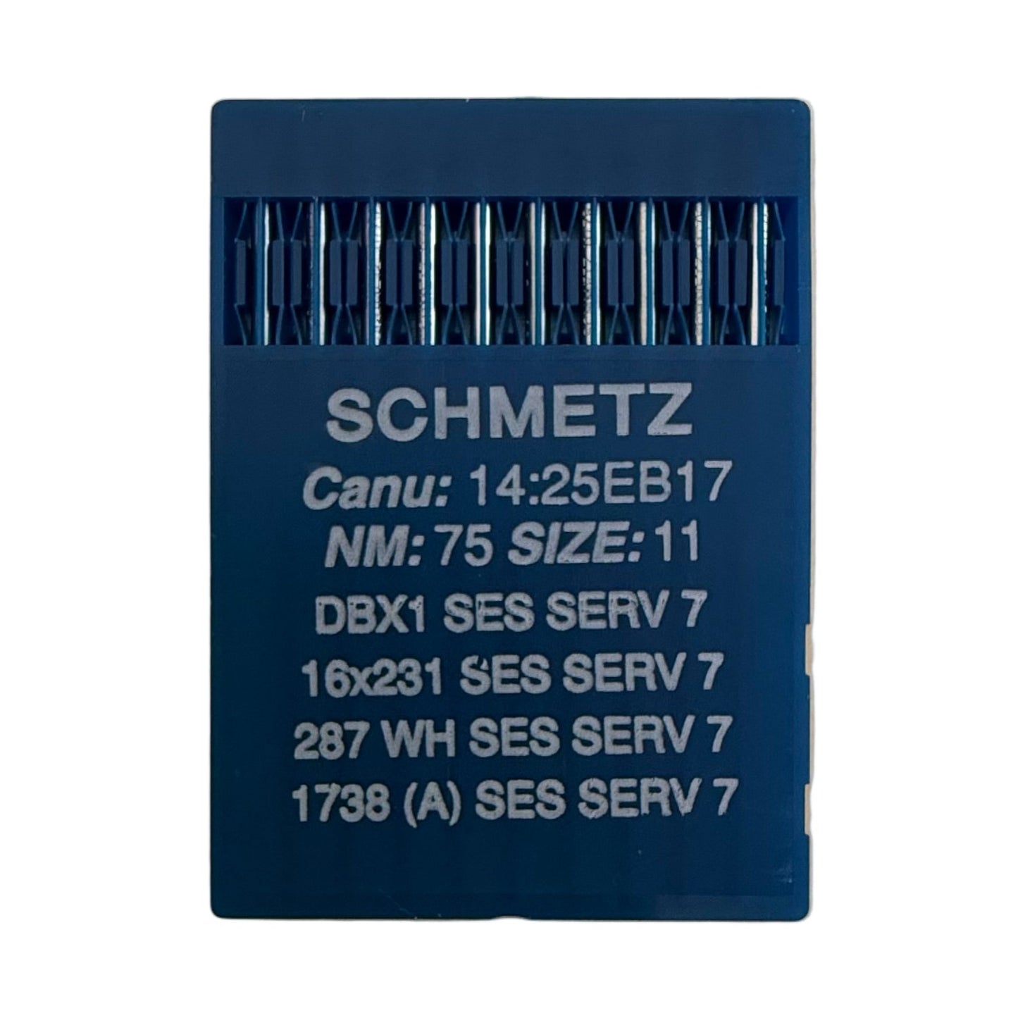 Adhesive for industrial sewing machines SCHMETZ DBx1 SES SERV 7 – for fine knitwear and lightweight woven fabrics (10 pcs.)