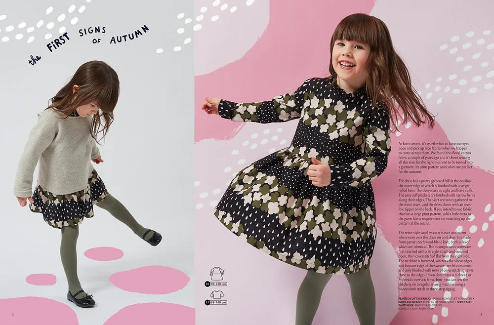 OTTOBRE design Kids 4/2018 – bērnu apģērbu piegrieztņu žurnāls angļu valodā
