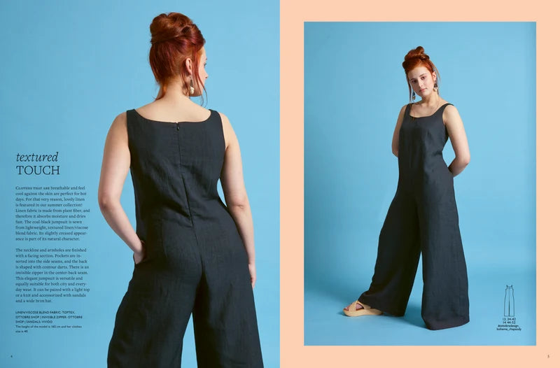 OTTOBRE design Woman 2/2024 – sieviešu apģērbu piegrieztņu žurnāls angļu valodā