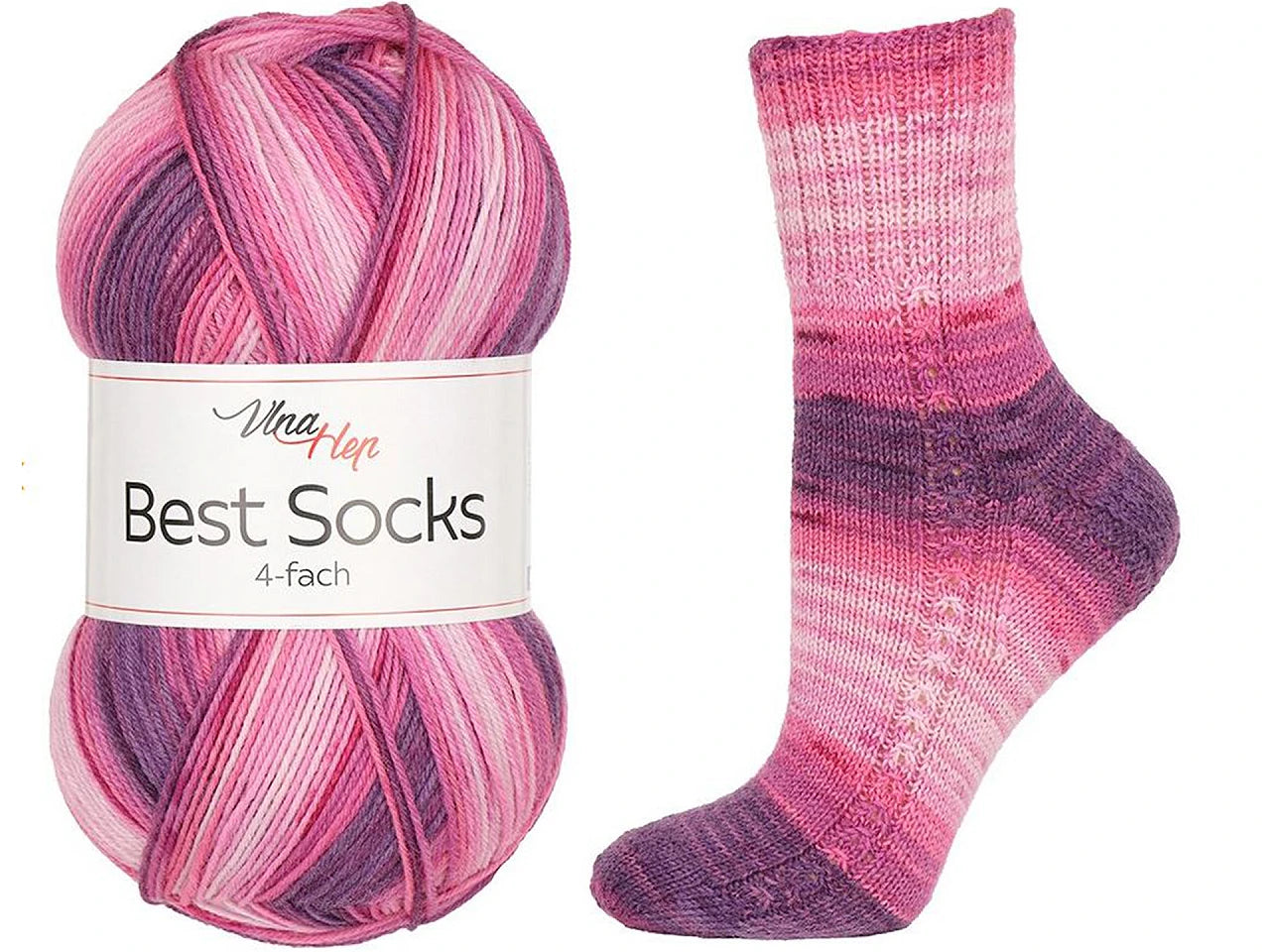Garn Vlna Hep Best Socken - 100g / 420m