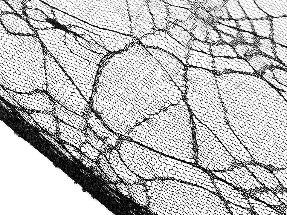 Dill | netting - spider web 27 g/m² - black