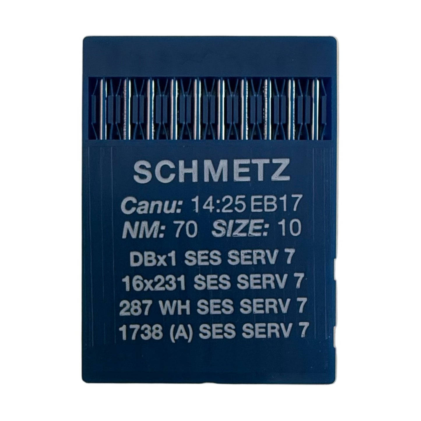 Adhesive for industrial sewing machines SCHMETZ DBx1 SES SERV 7 – for fine knitwear and lightweight woven fabrics (10 pcs.)