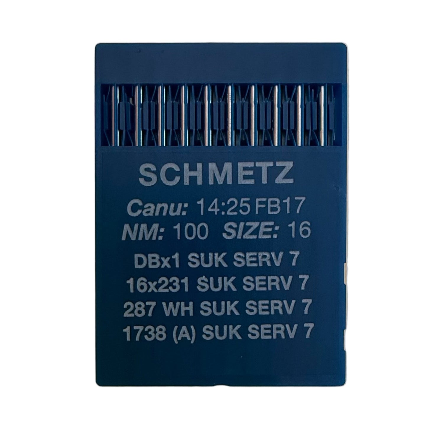 Adhesive needles for industrial sewing machines SCHMETZ DBx1 SUK SERV 7 – for knitwear, denim, and stretch materials (10 pcs.)