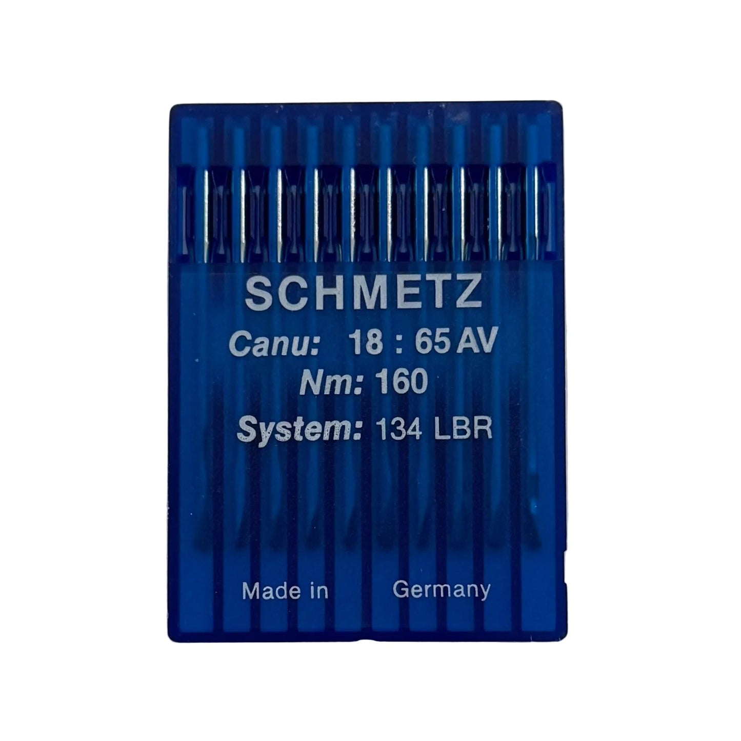 Image des aiguilles industrielles SCHMETZ DPx5 LBR pour cuir (10 pces) – disponible chez Šarlotes audumi