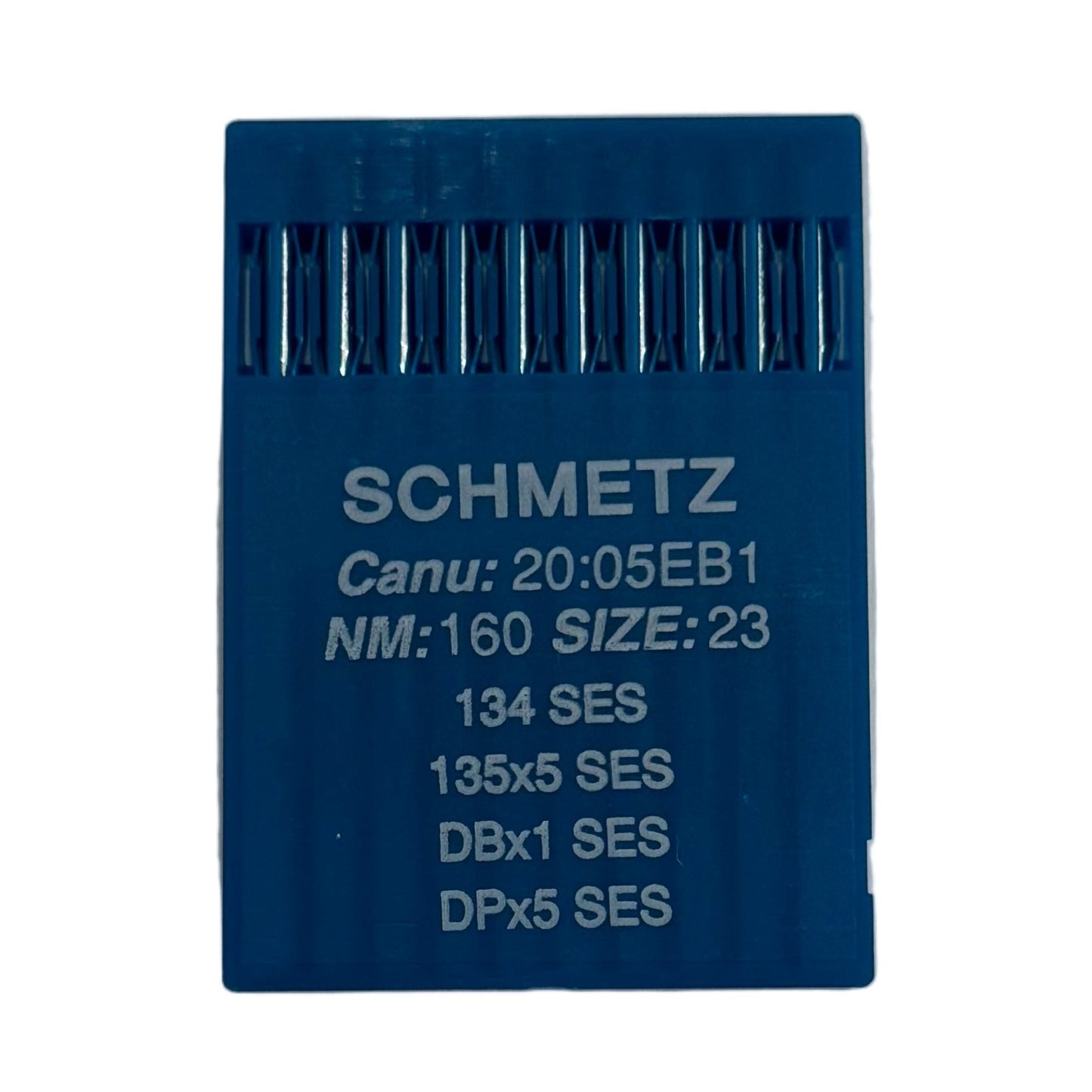 Image with SCHMETZ DPx5 SES industrial sewing machine needles – for knitwear and sportswear (10 pcs.) – available at Šarlotes audumi
