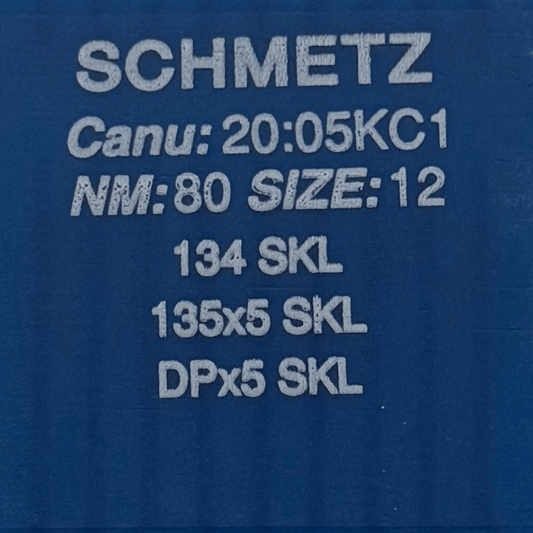 Image of SCHMETZ DPx5 SKL needles for industrial sewing machines – for very coarse knitwear (10 pcs) – available at Šarlotes audumi