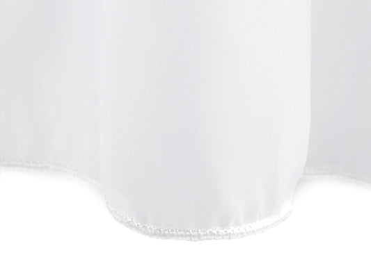 Curtain fabric tulle with lead thread | 276 cm wide | white or cream