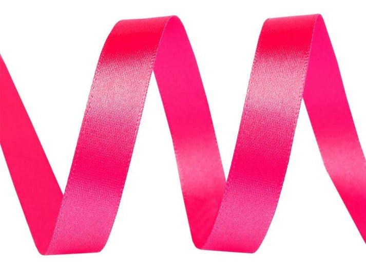 satin ribbon - fuchsia 32 mm (pack of 25 m)