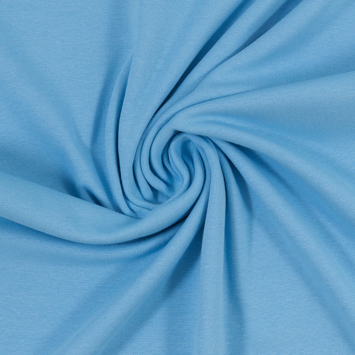 Fabric trim edge | cuff - forget-me-not blue 240 g/m²