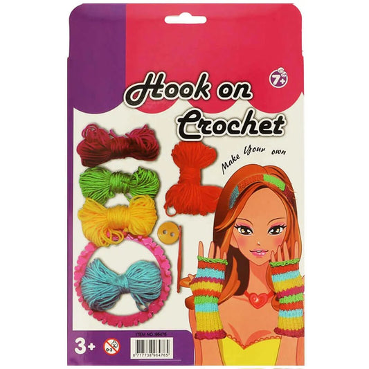 Children’s knitting set – hand warmers & headband