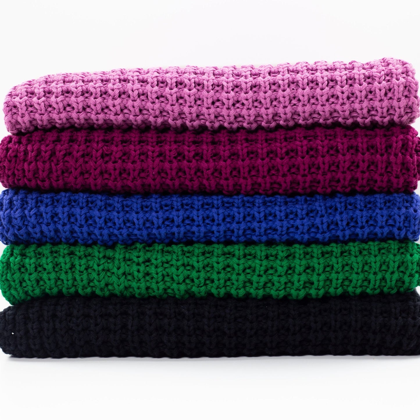 Attēls ar Biezs 100% kokvilnas adījums - bordo 615 g/m² – pieejams Šarlotes audumi