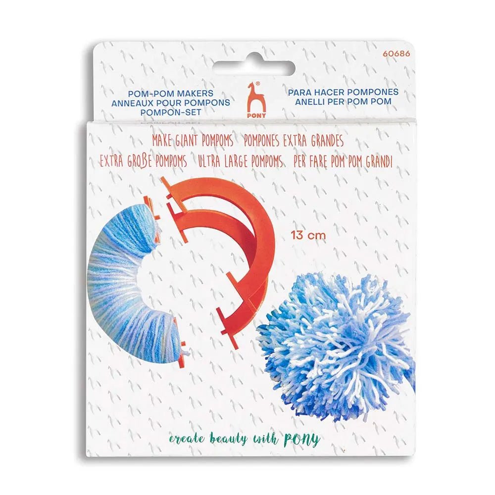 Image with Bumbulīšu pom-pom maker Pony | various sizes – available at Charlotte’s Fabrics