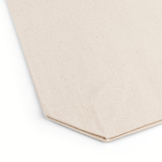 Attēls ar Dabīgas kokvilnas auduma maisiņš ar garajiem rokturiem 38 x 42 + 10 cm 220 g/m² – pieejams Šarlotes audumi