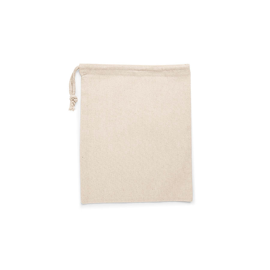alt
Image of natural cotton drawstring bag 24×30 cm 140 g/m² – available at Šarlotes audumi