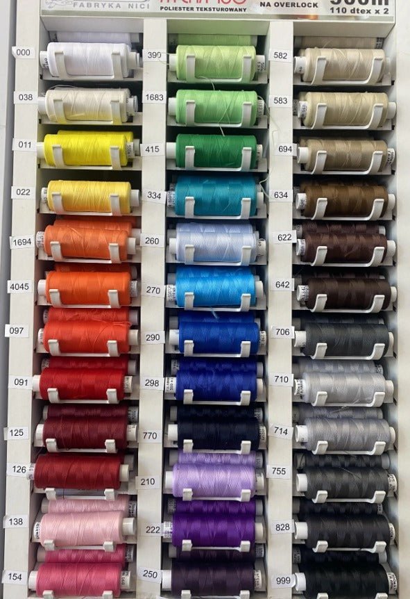 Thread spool for stretch fabrics Amanda Atena No.160 500m - 642