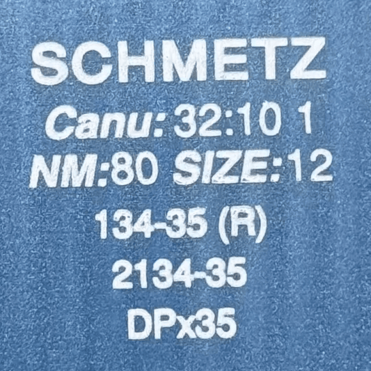 Image of DPx35, 134-35 R — SCHMETZ universal industrial sewing machine needles, 10 pcs – available online at Šarlotes audumi
