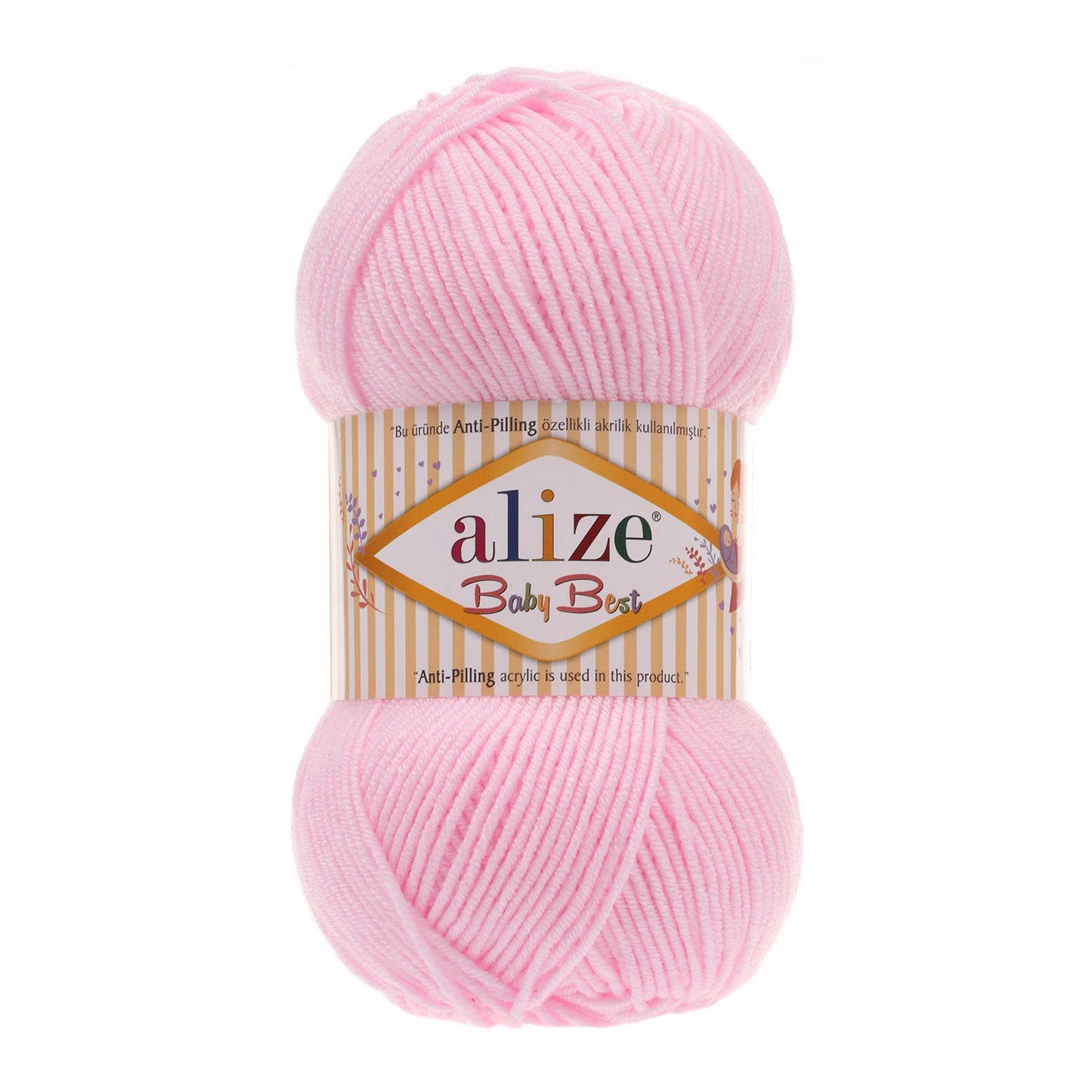 Attēls ar Dzijas Alize Baby Best - 100g / 240m – pieejams Šarlotes audumi