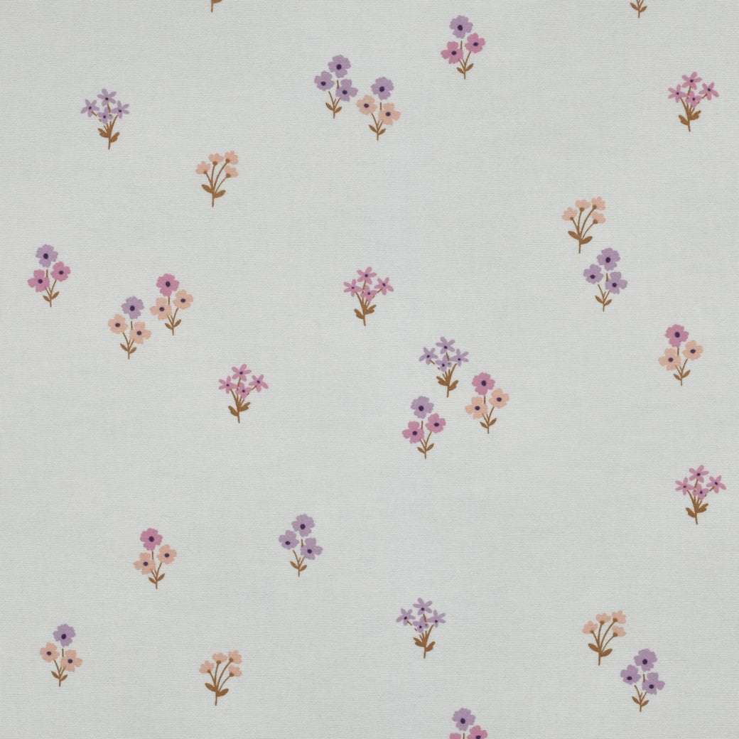Image with Flannel - flowers 165 g/m² – available at Šarlotes audumi