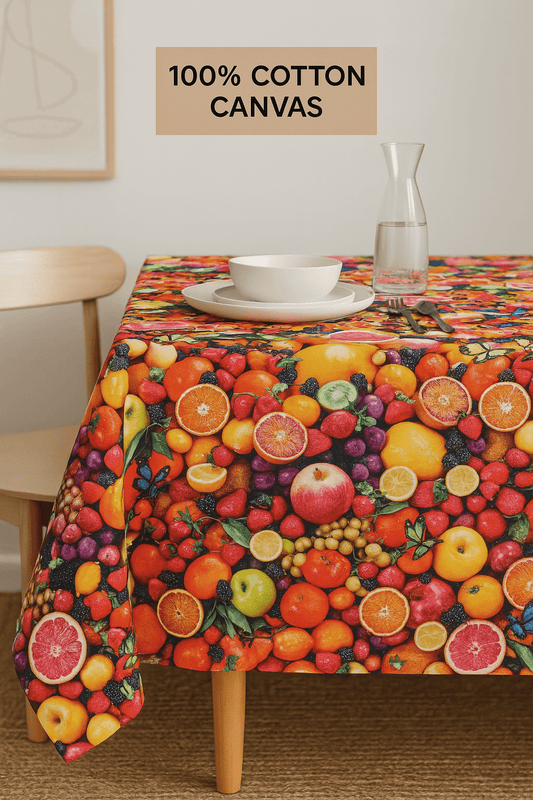 Canvas fabric - fruits 260 g/m²