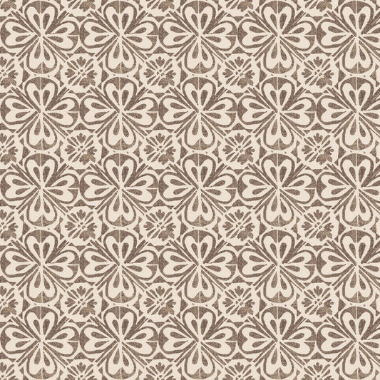 canvas fabric - beige-gray pattern 225 g/m²
