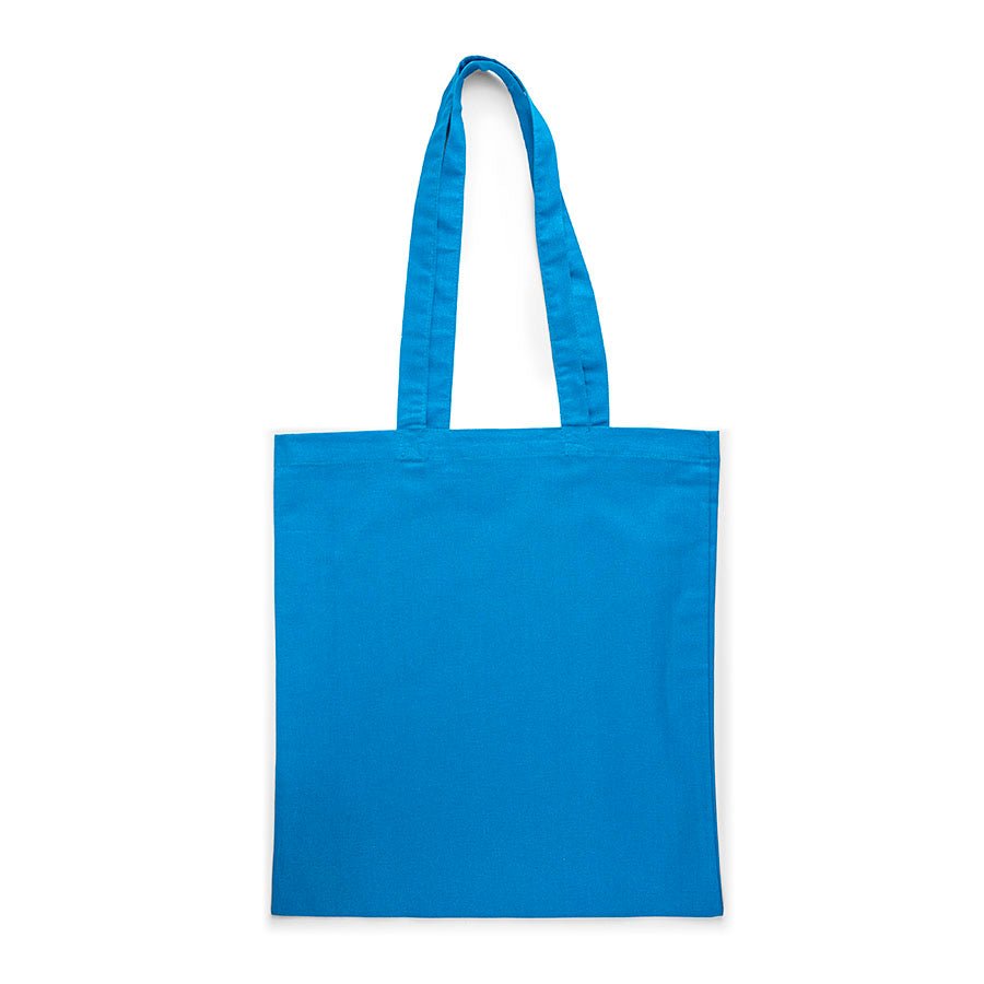 alt
Image of a cotton canvas bag with long handles 38 x 42 cm 140 g/m² - turquoise – available at Šarlotes audumi
