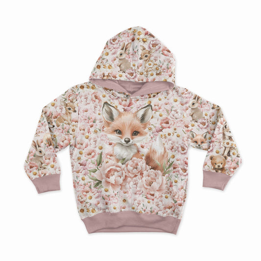 Attēls ar Kokvilnas cilpiņtrikotāža - margrietiņas un peonijas 250 g/m² | Dizains - 05 – pieejams Šarlotes audumi