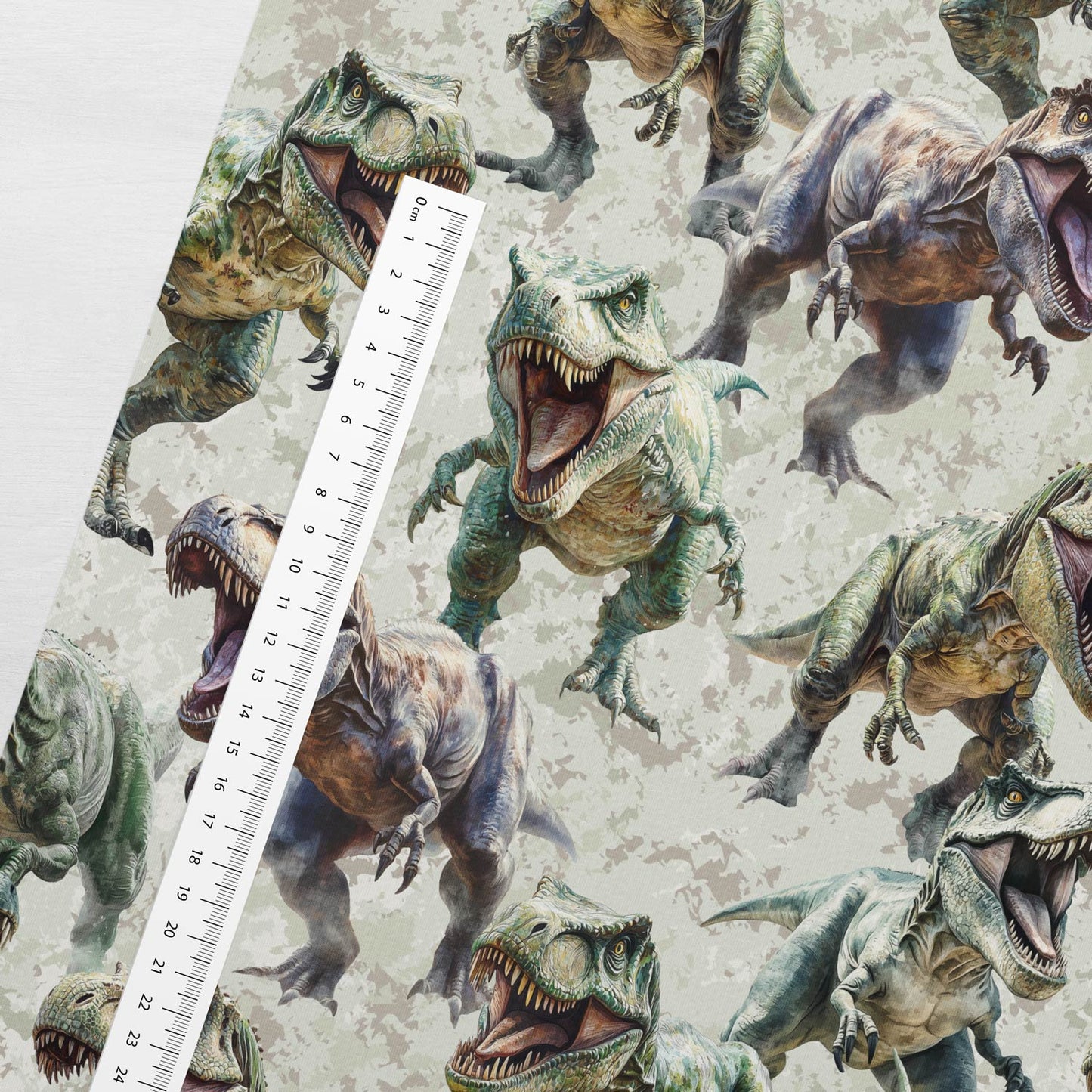 Kokvilnas cilpiņtrikotāža - T - rex 250 g/m²