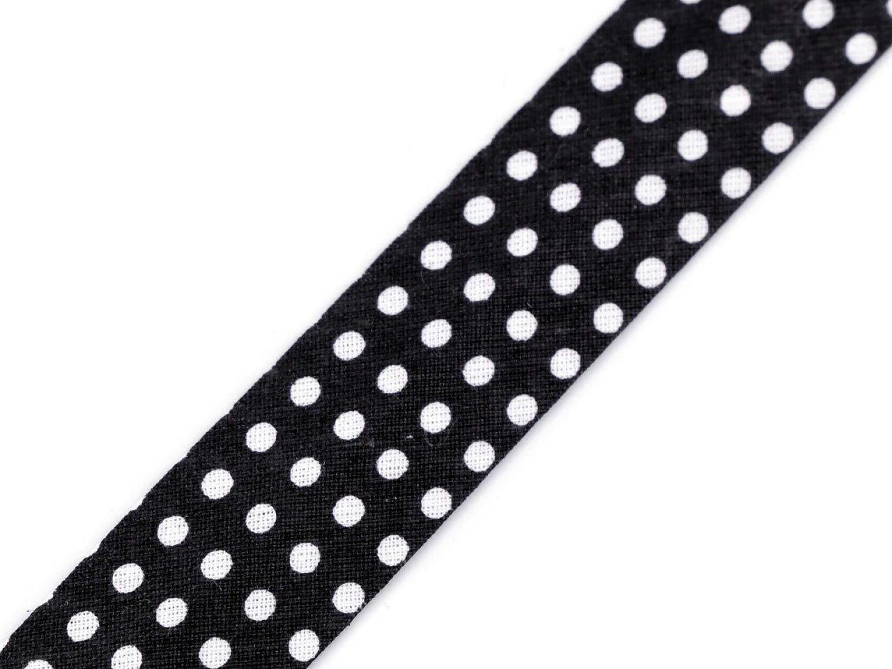Ruban sergé en coton imprimé 20 mm – disponible en ligne chez Šarlotes audumi
