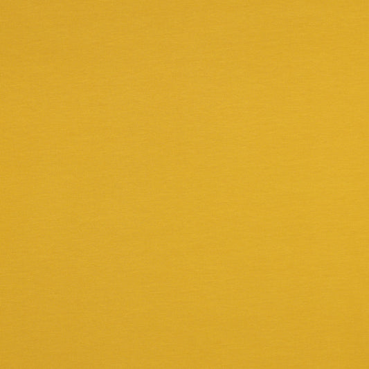 Cotton jersey - mustard 215 g/m²