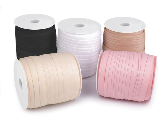 alt
Bra and corset boning channel/tunnel tape 12 mm - pink