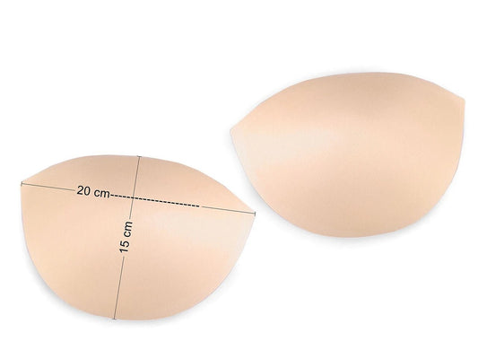 alt
Bra pads for swimsuits, lingerie, corsets - flesh-colored size 36
