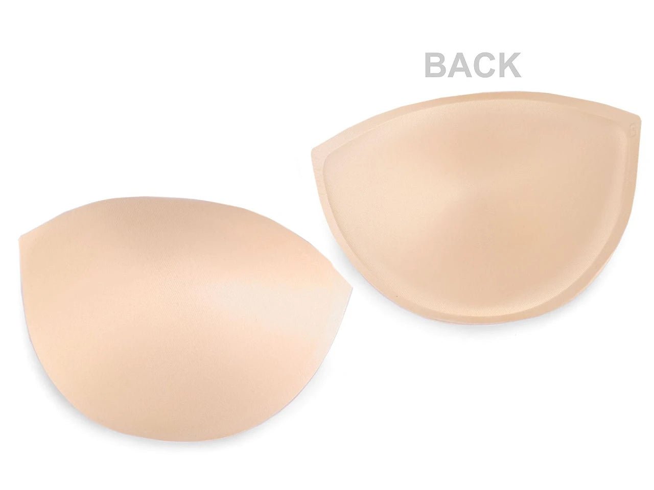 Bra inserts for swimsuits, lingerie, corsets - flesh-coloured 42 size