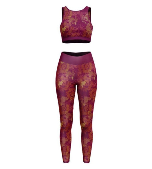 Image of Lycra fabric - flowers 190 g/m² – available at Šarlotes audumi