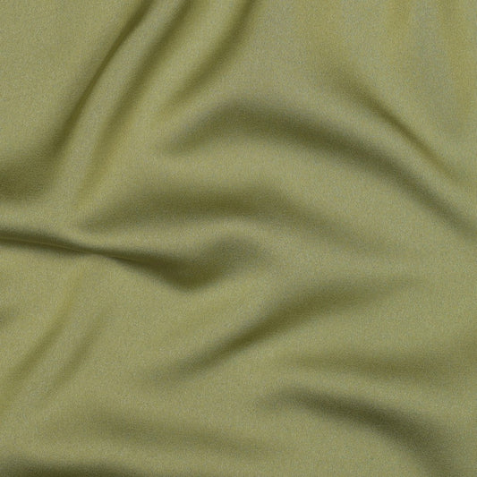 Attēls ar Mākslīgais zīda audums - olīve 140 g/m² – pieejams Šarlotes audumi