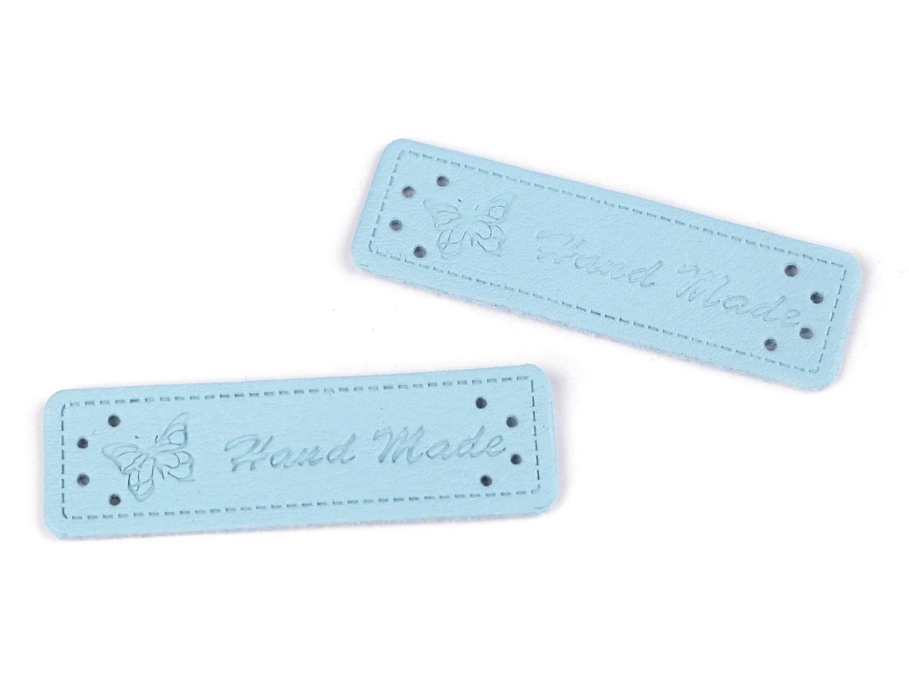 Faux leather labels – Hand made (10 pcs)