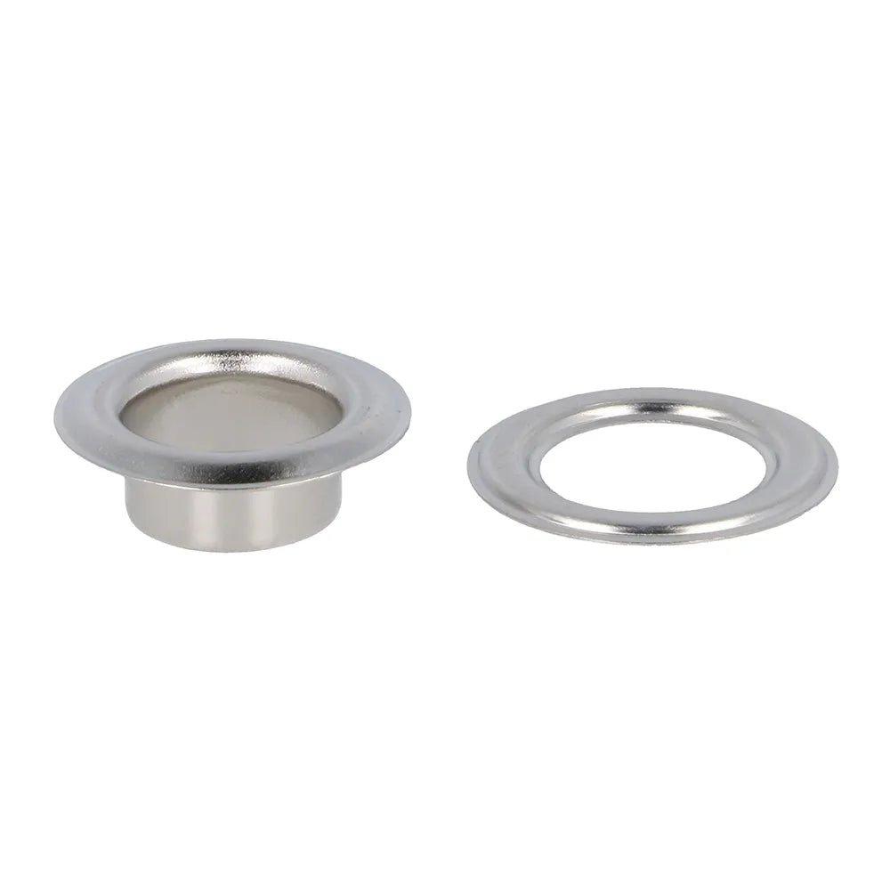 Metal rings, eyelets 14 mm (10 pcs.) Milward - silver