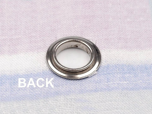 Metāla gredzeni, Luversi 6 mm |100 gab.| dažādu toņu