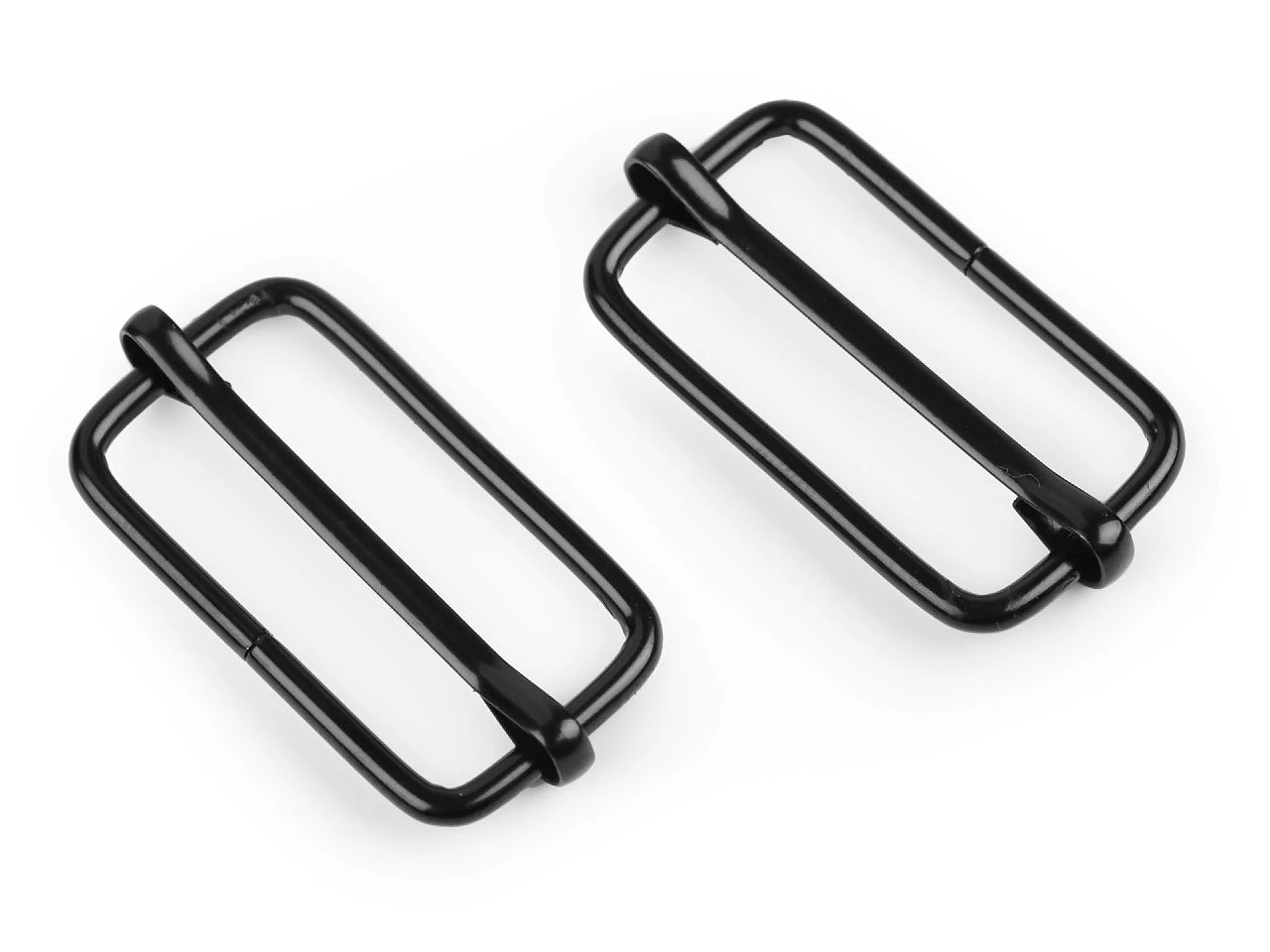 Metallregler 30 mm - schwarz (10 Stück)
