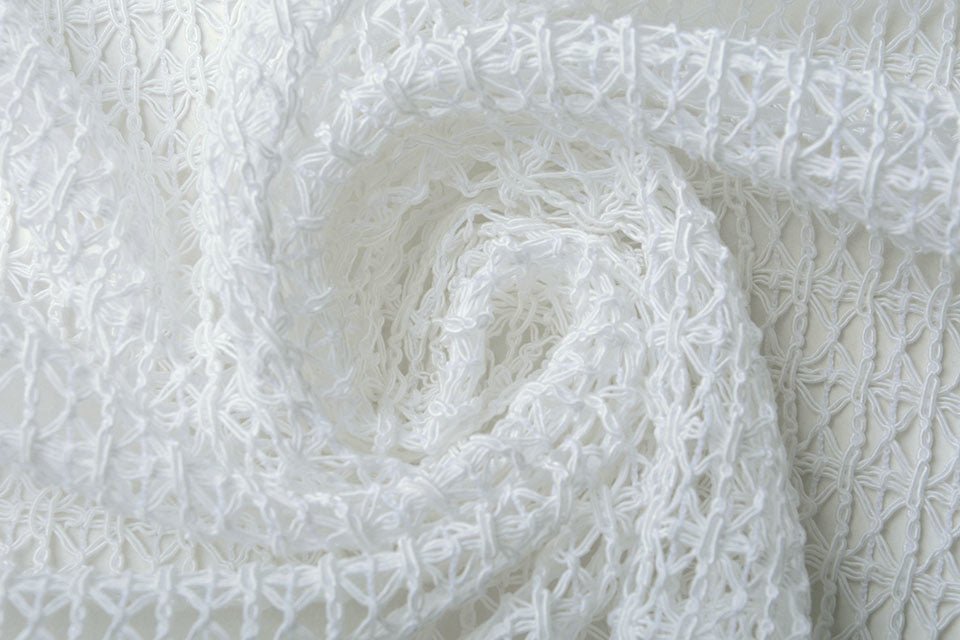 alt
Lace fabric - white 345 g/m²