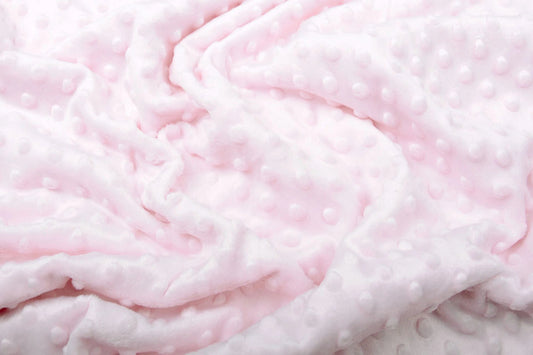 Minky fleece - light pink 260 g/m²