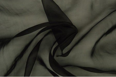 Organza - schwarz 25 g/m²