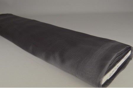 Organza - dunkelgrau 25 g/m²