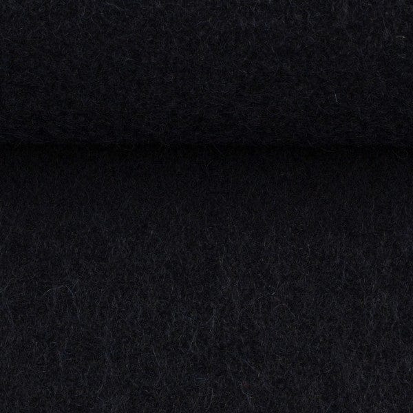 Pēdējais gabaliņš - 100% Vilnas audums - tumši zils 385 g/m² - 25 cm