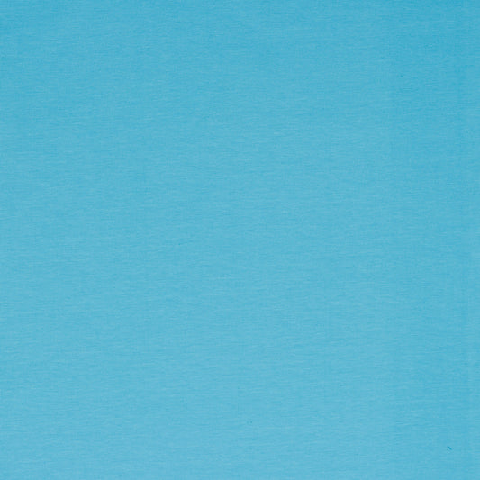 Thin cotton jersey - turquoise 215 g/m²