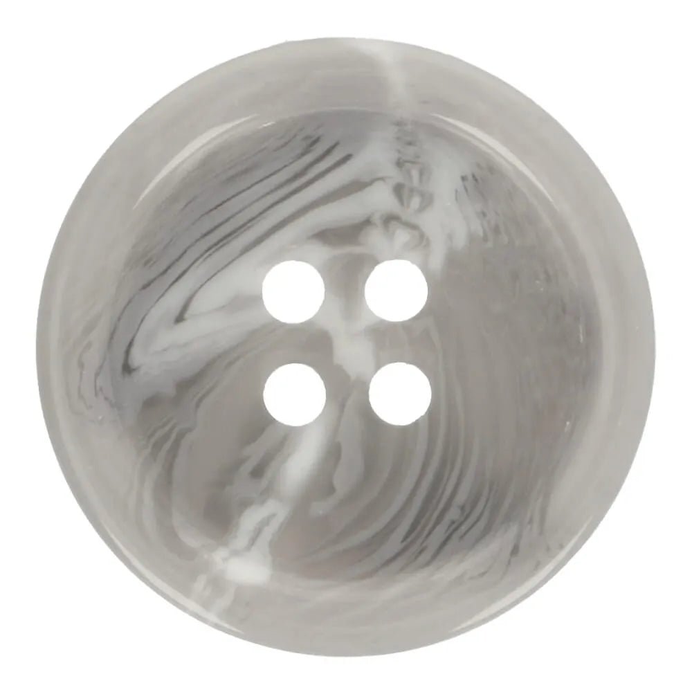 Plastic buttons 16 mm - gray