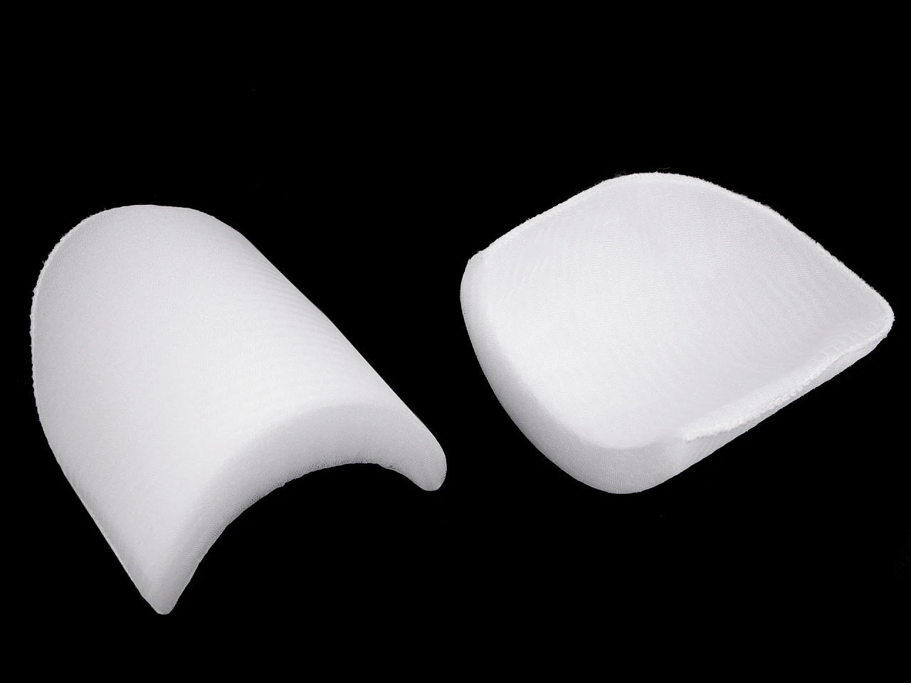 Shoulder pads 25 mm - white (pair)
